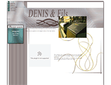 Tablet Screenshot of denisfils.fr